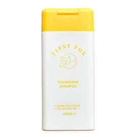 Tipsy Fox Volumising Shampoo with Green Tea Extract and Pro Vitamin B5, 400ml