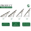 JEF World of Golf Short Game Practice Net, Black (GS1069)