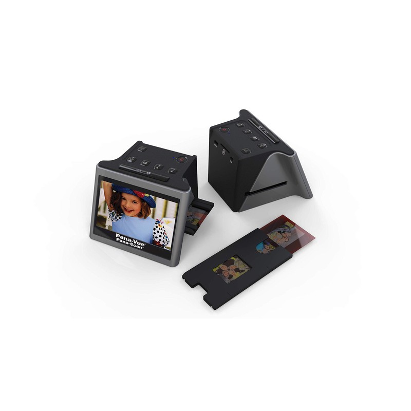 Pana-Vue Pana-Scan Slide & Film Scanner Converts 35mm, 110, 126
