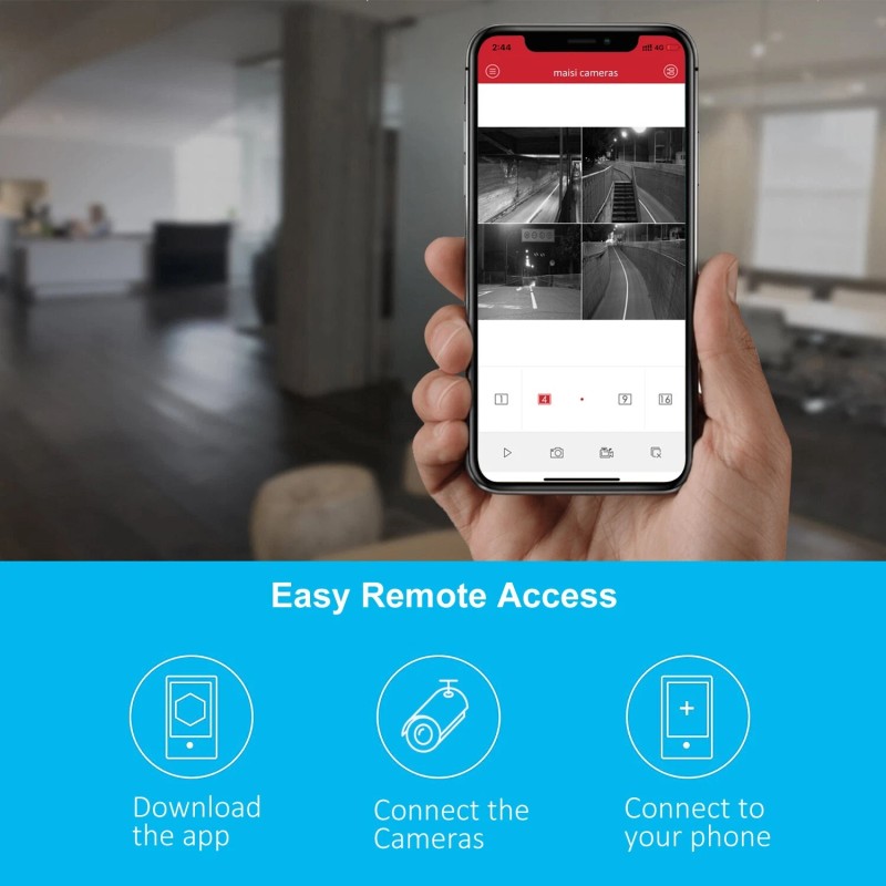 MAISI 8CH CCTV DVR Video Recorder HD 5MP HDMI for