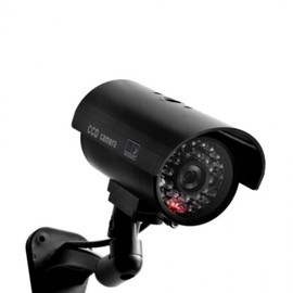 Dummy CCTV Security Camera Outdoor Entrance LED 2ea