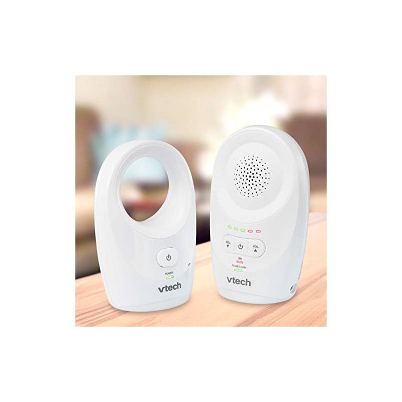 VTech DM1111, Enhanced Range Digital Audio Baby Monitor, 1 Parent
