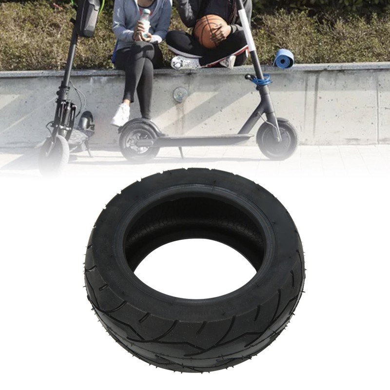 Electric Scooter Tire Replacement Elastic Cushioning Non Slip Rubber Vacuum