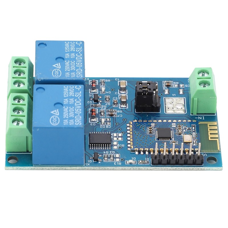 Bluetooth Relay Module 2‑Way for Android Mobile Phone APP Wireless