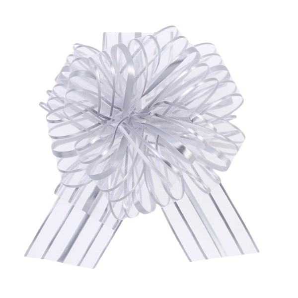 Moguri 5 Pieces Pull Bow Large 15cm Organza Pull Bow