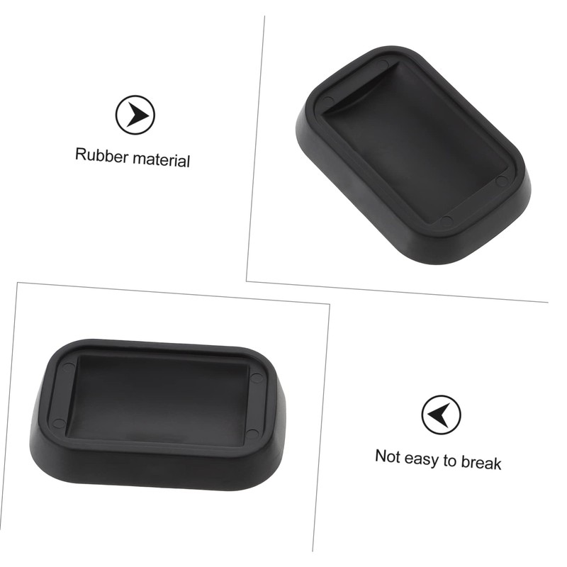 SEWACC 8Pcs Slip Bed Stoppers Caster Cups for Hardwood Floors