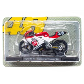 OPO 10 - The Doctor Valentino Rossi #46 1/18 Motorcycle Reproduction Compatible with Cagiva Mito EV - Campionato Sport Production 1994 - VR044