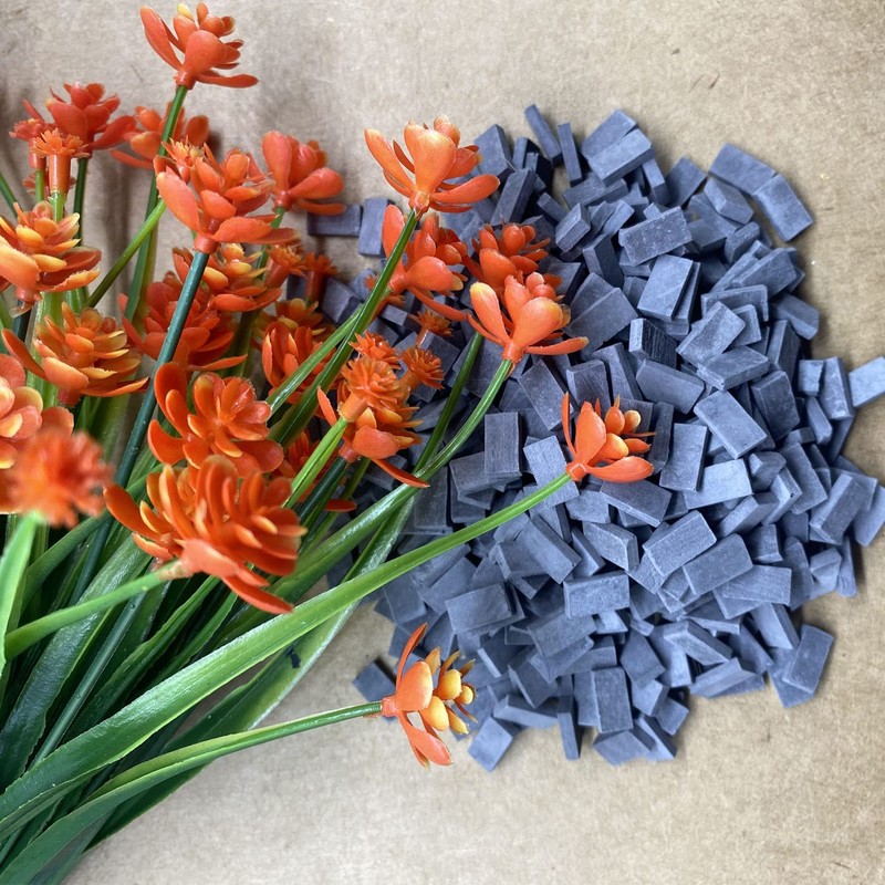 Cayway 420 PCS Mini Bricks Tiny Bricks for Landscaping Miniature