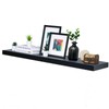 WELLAND WELLAND 60 inch Black Mission Floating Shelves for Wall,