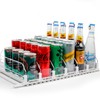 Dwella Drink Organizer for Fridge – 6-Tier Can Dispenser for