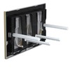 SPARES2GO Luxury Flush Plate Kit for Concealed Toilet Cistern Wall