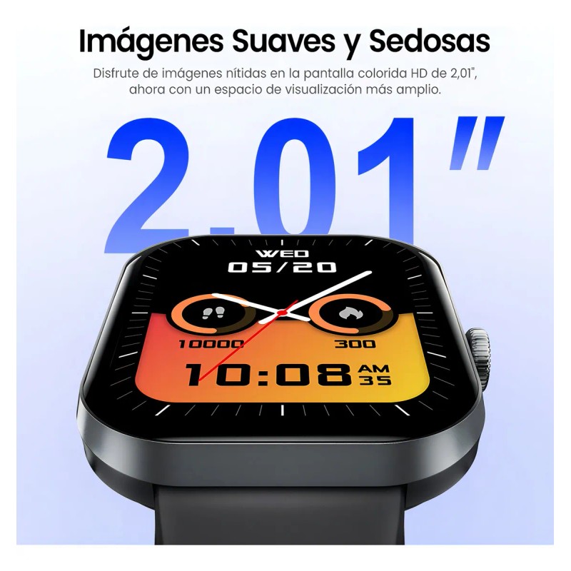 Haylou Smartwatch S6 Reloj Inteligente De 2.01 Hd Pantalla Bluetooth