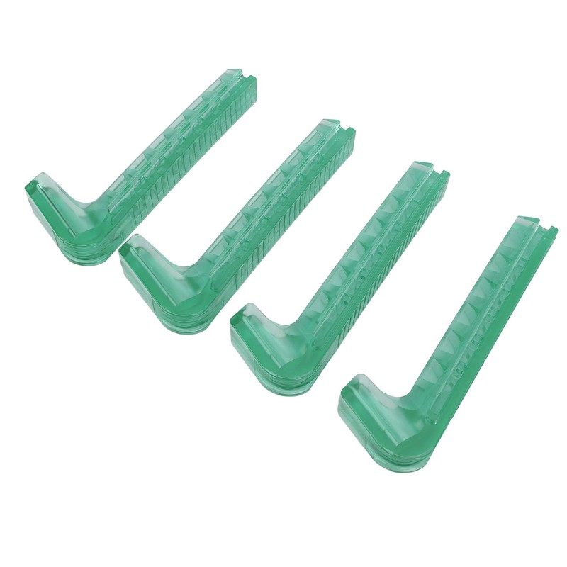 2Pair Ice Skate Guards Hockey Shoe Blade Cover Adjustable Silicone