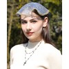 Mantveil Small Round Church Veils For Women Girls Catholic Latin