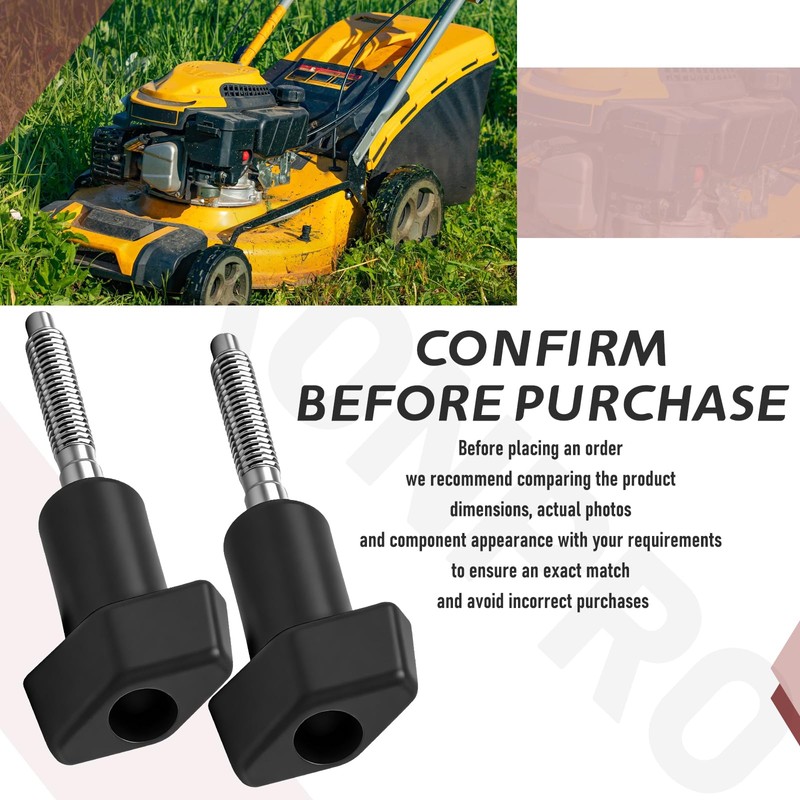 TEKONPRO 2 Pack 720-05066A Wing Knob for MTD Troy-Bilt Cub-Cadet