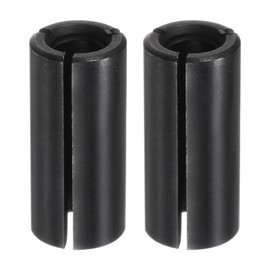 sourcing map 2pcs Collet Adapter 1/2" to 1/4" Die Grinder Chuck Driver Adapter CNC Engraving Bit Router Converter for CNC Machine Tool