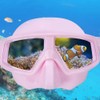 Professional Free Diving Anti Fog Large View Low Volume Dive