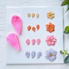 Keoker Flower Petal Clay Cutters - Polymer Clay Cutters for