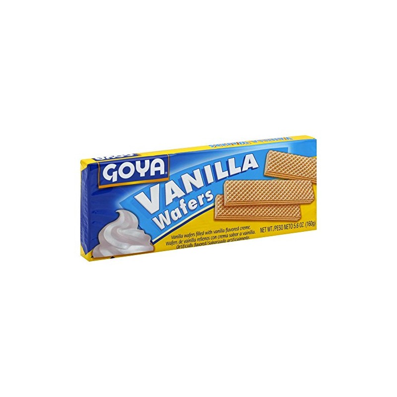 Goya Vanilla Wafers, 5.6-Ounce Boxes (Pack of 30)