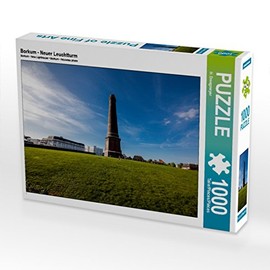 CALVENDO Puzzle Borkum - New Lighthouse - 1000 Pieces Photo Puzzle for Happy Hours