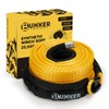BUNKER INDUST 3/8" x 100' Synthetic Winch Rope,25000LBS Winch Cable