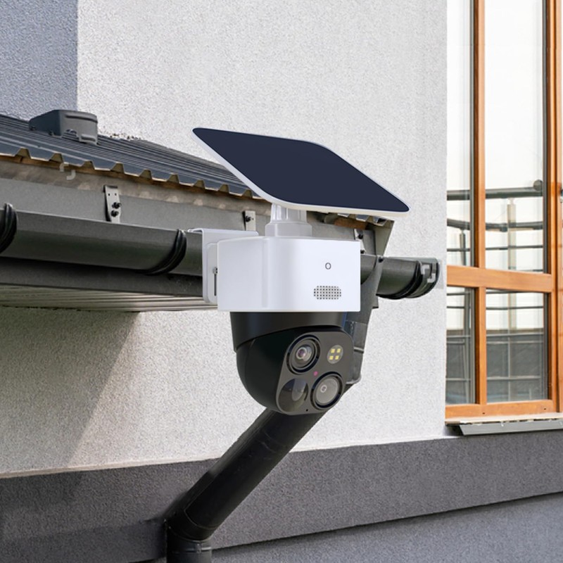 Gutter Mount Bracket Compatible with Eufy Security SoloCam S340/Eufy SoloCam
