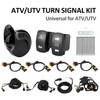 Wacece UTV ATV Turn Signal Kit, Universal Street Legal Kit