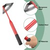 HARFINGTON Garden Hollow Hoe 16.14" x 6.5" Steel Hoe Garden