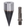 Wood Splitter Drill Carbon Steel High Hardness Removable Wear Resistant