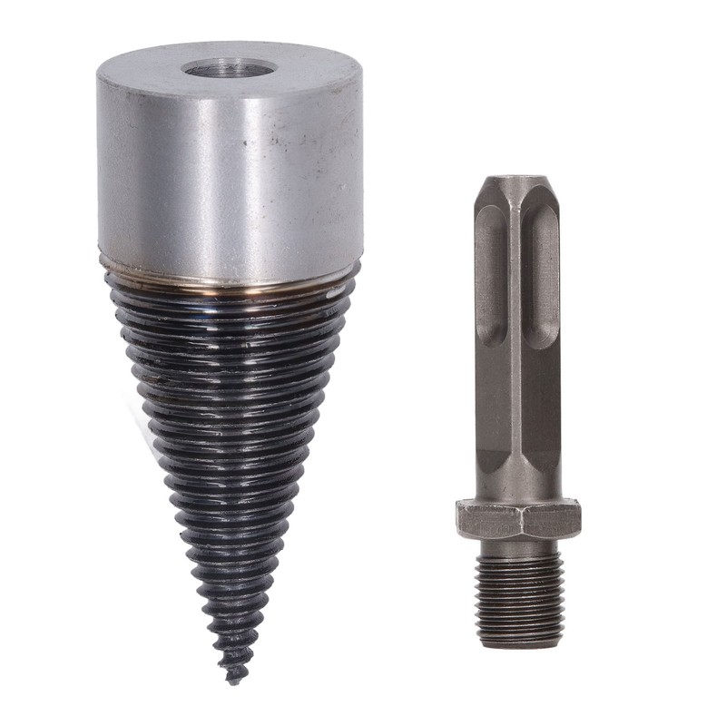 Wood Splitter Drill Carbon Steel High Hardness Removable Wear Resistant