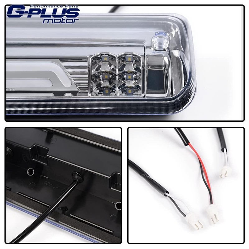 G-PLUS Rear LED Third Brake Light Compatible With Ford F150