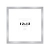 12x12" Square Picture Frame, Display Pictures 8x8" With Mat or