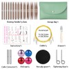 Knitiss Circular Knitting Needles Set, Interchangeable Circular Knitting Needles Set