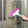 Rubber Squeegee for Shower Glass Mirror Window Tinting, 2 Pack