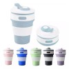 CL Vaso Taza Plegable Termo Silicon Retráctil Reutilizable Port