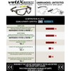 voltX 'QUAD' 4 in 1 Schutzbrille mit Lesehilfe (+3,0 Dioptrien,