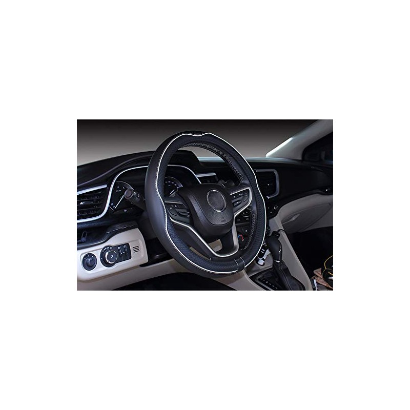 Mayco Bell Small Size Steering Wheel Cover Anti-Slip,Safety,Soft,Breathable,Durable,Full Surround,Comfortable Grip