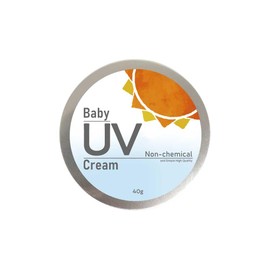 &SH Baby UV Cream 1.4 oz (40 g) / Baby Non-Chemical Sunscreen Sun Protection UV Care Natural Organic