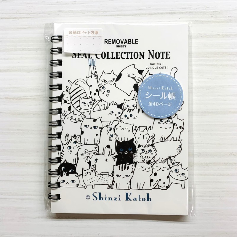 Sealdo Ks-sb-10026 Shinzi Katoh Cat Hill Cat A6 40 Pages,