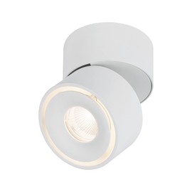Paulmann Spircle 93373 LED Recessed Ceiling Light 78 mm Including 1 x 8.0 W Warm White Matt Surface-Mounted Aluminium Ceiling Light 3000 K