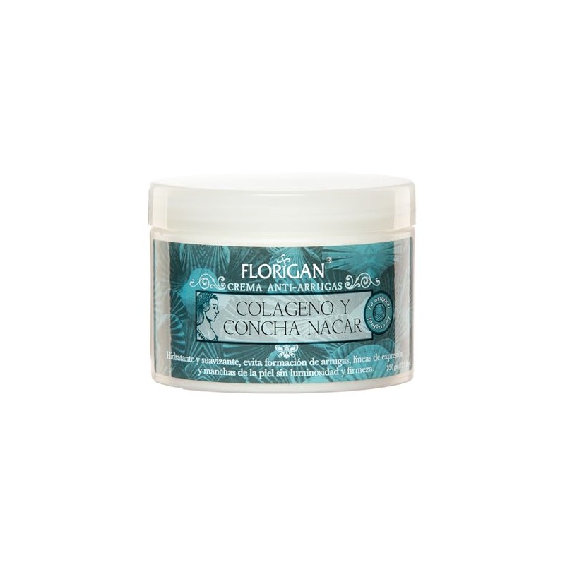 CREMA ANTIARRUGAS COLÁGENO Y CONCHA NACAR 350 GR.