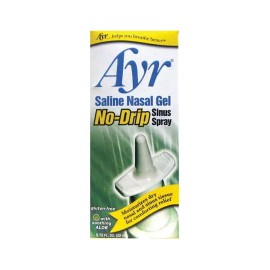 Ayr #1 Brand Saline Nasal Gel No Drip Sinus Spray, 0.75 oz
