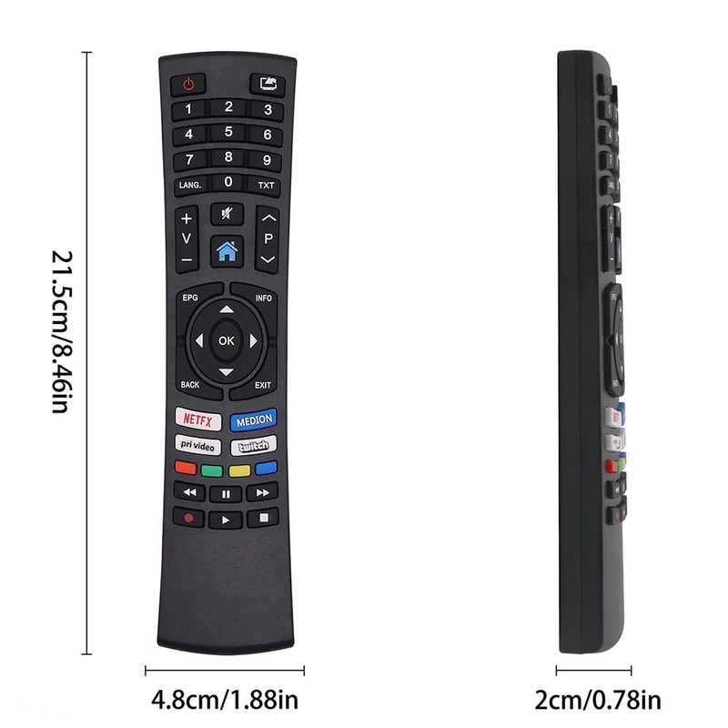 Universal Remote Control for Medion Ultra HD Smart TV -