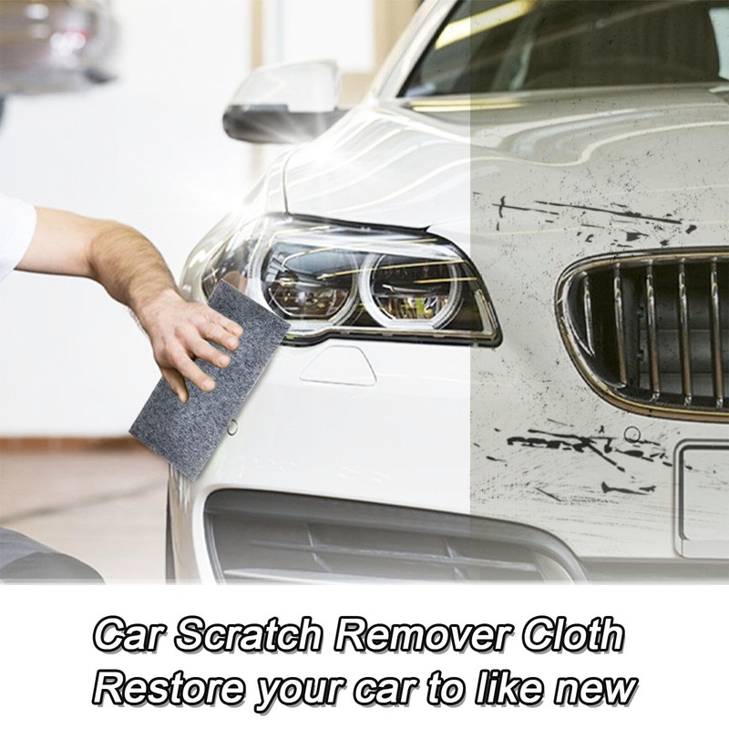 SSKHE 12 Pcs Nano Sparkle Cloth for Car Scratch Nano