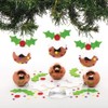 Baker Ross AT231 Christmas Pudding Bauble Kits (Pack of 6)