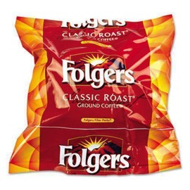 Grocery Folgers Classic Roast Coffee Filter Packs, 0.9 Oz, Box Of 160 Packs