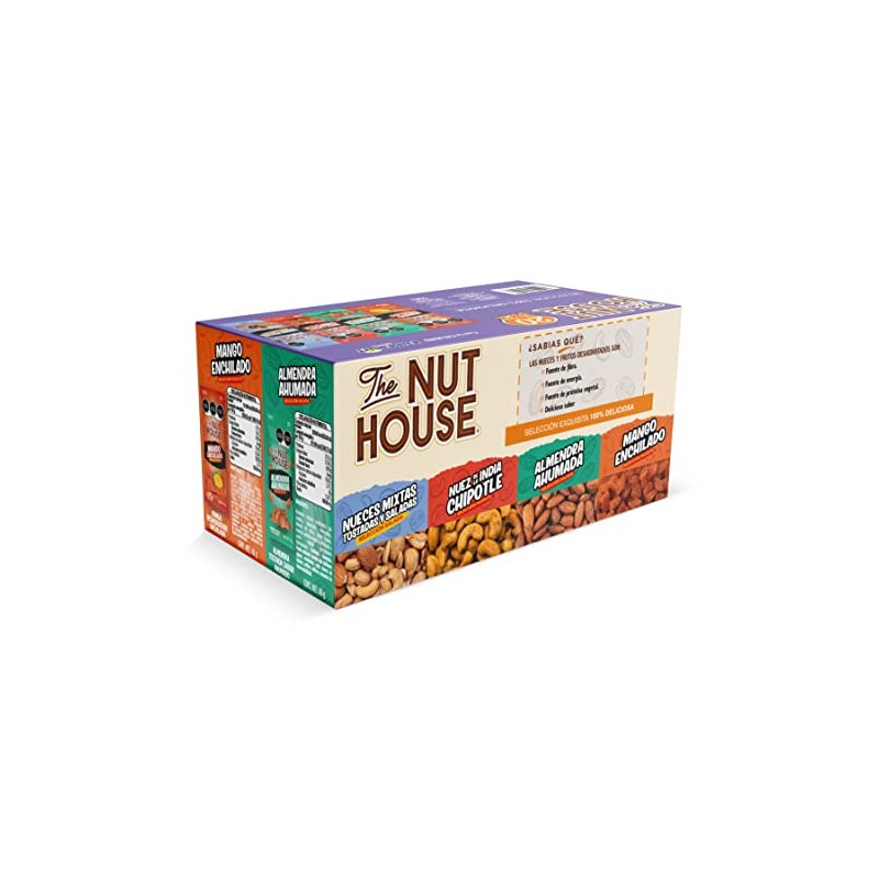 The Nut House - Caja de Botanas Surtidas 20 pzas