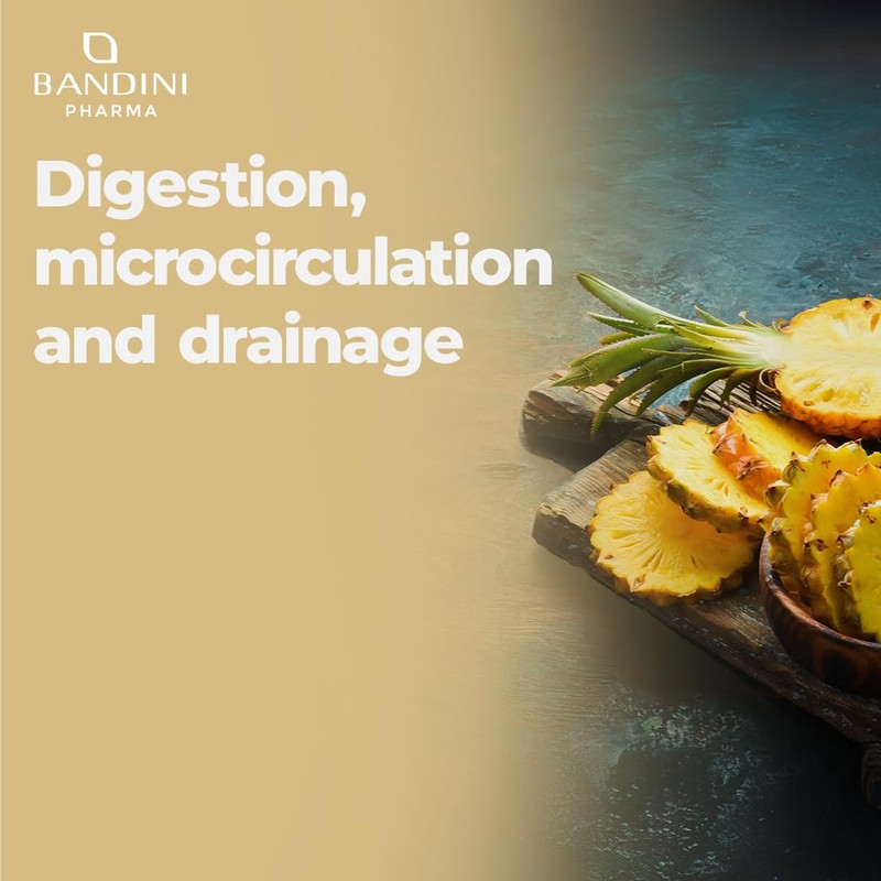 Bandini® Bromelain High Strength Draining 5000 GDU/g per Serving |