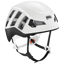 Petzl Unisex - Adult Meteor Climbing Helmet and Mountaineering, White Black, S/M