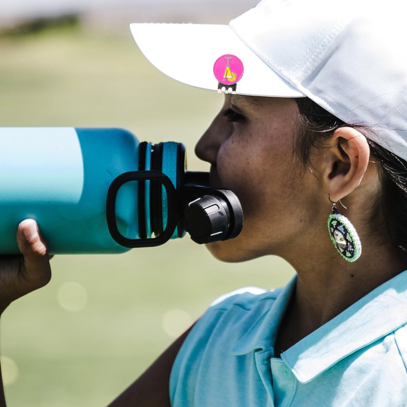 Sosoport Portable Golf Hat Clip Marker Stylish Golf Accessories for